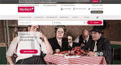 Desktop Screenshot of mydays.at