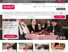 Tablet Screenshot of mydays.at